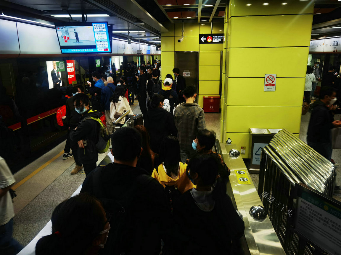 实拍广州6个地铁站，在“就地过年”的倡议下，坐车的寥寥无几？