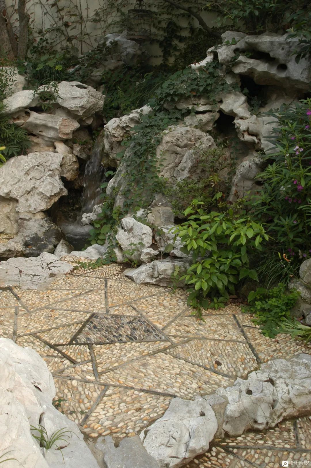 大叔花700万建的花园别墅,太湖石苏州