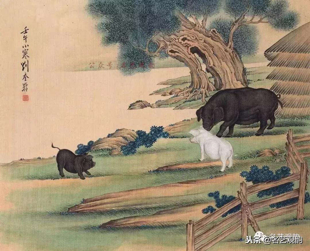 赏十大名家画笔下的猪，”猪“福填满2019！