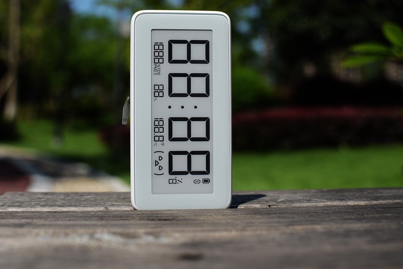 米家温湿监测电子表怎么调时间,米家温湿度电子表调时间