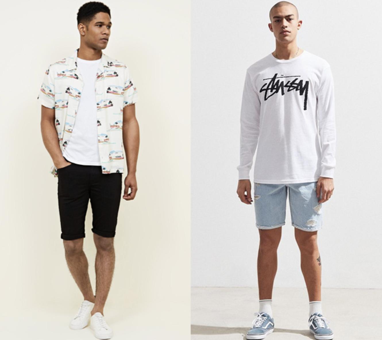 男生短裤怎么穿比较帅,男生短裤怎么穿搭配好看