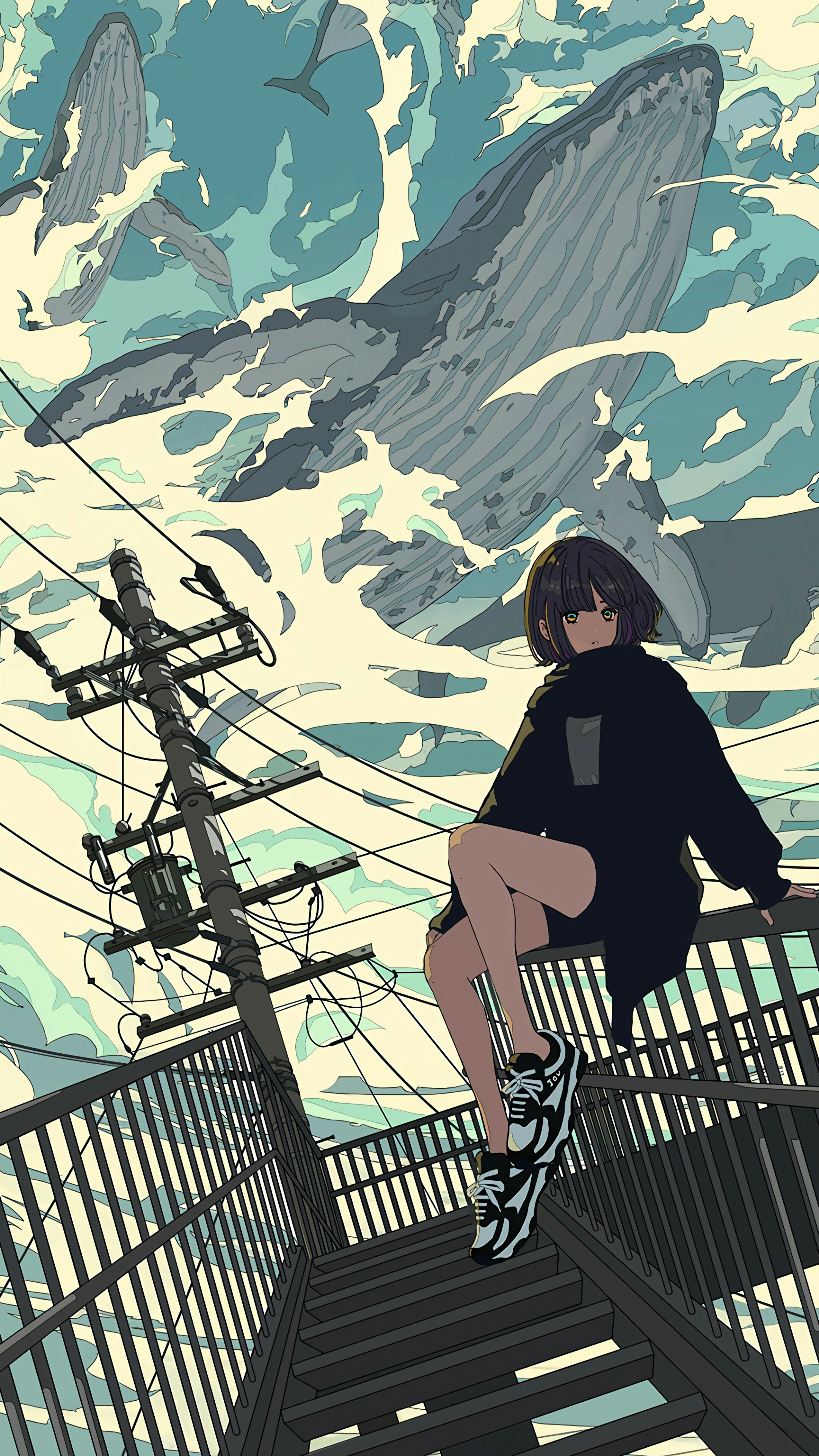 壁纸推荐丨很酷很赞的动漫场景，这个画风爱了