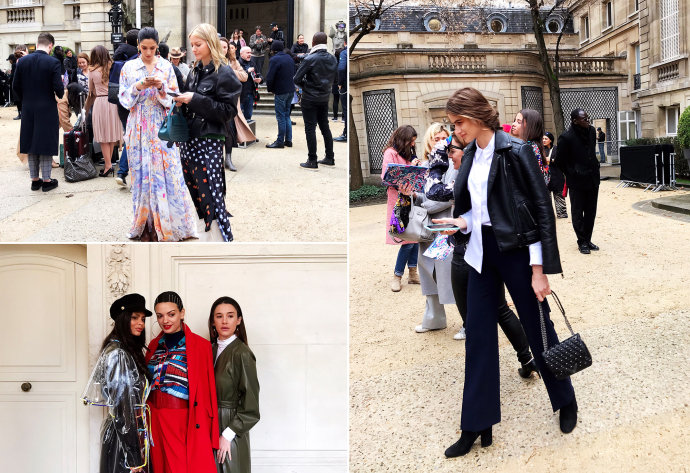 千面巴黎,巴黎时装周叉腰造型