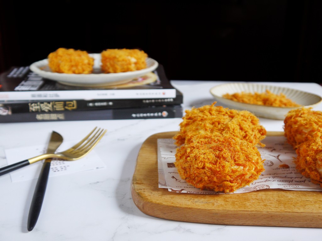 肉松小贝全网最简单的做法,网红肉松小贝简单教程