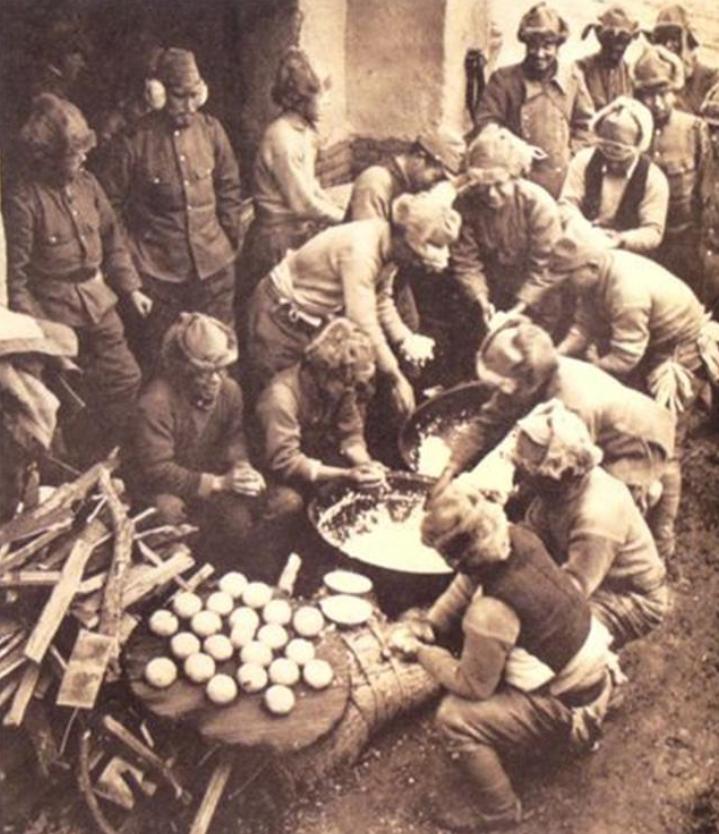 日本军队最好的伙食和最差的伙食,日本二战陆军真实伙食