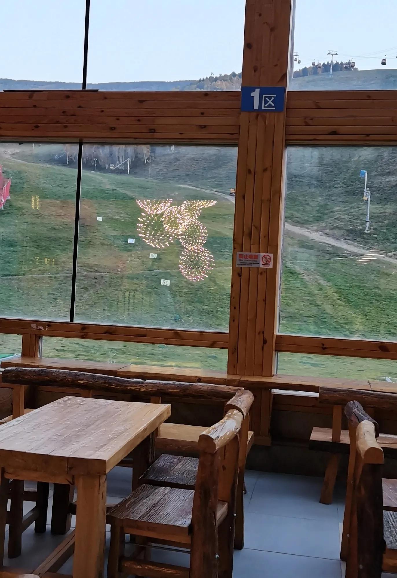 崇礼万龙滑雪场酒店,崇礼万龙滑雪场冬景