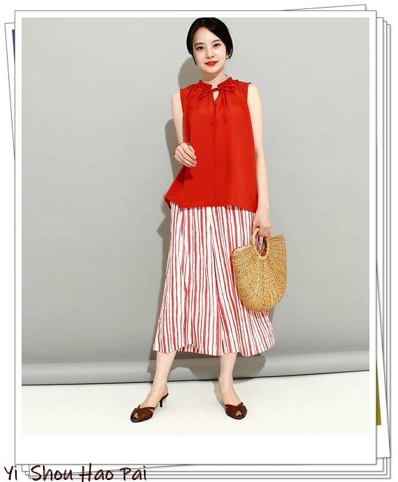 阔腿裤夏季搭配的衣服,阔腿裤夏季版搭配衣服