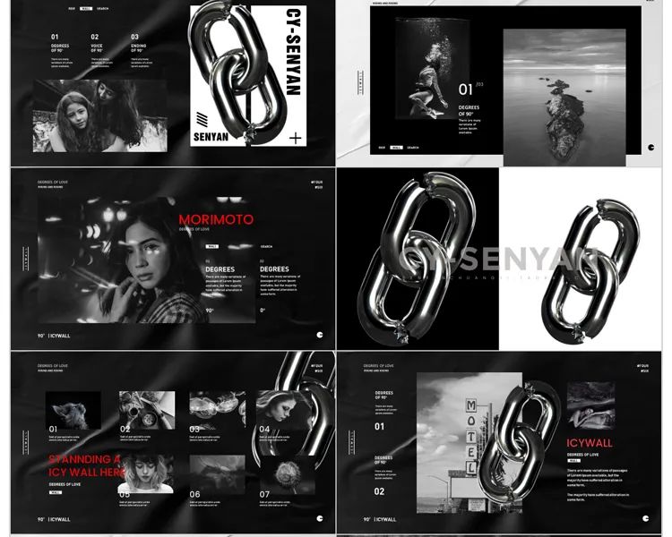 400套精简室内设计ppt,高大上的ppt设计图