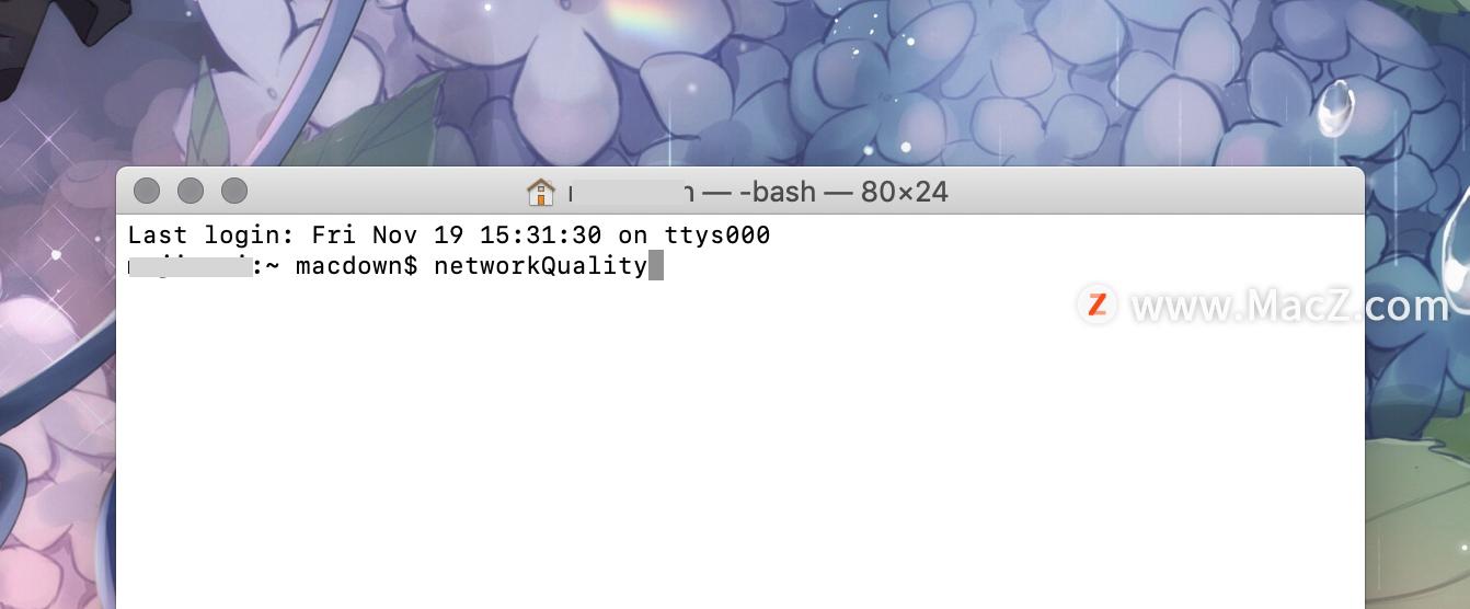 mac终端测试网速命令,苹果笔记本电脑如何测试宽带网速
