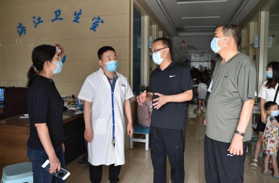 董志毅督导检查武安疫情防控工作