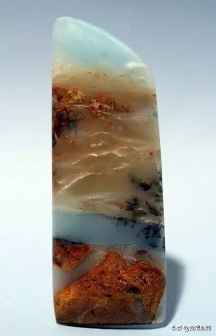 万年石头里的罕见画,万年奇石石头画