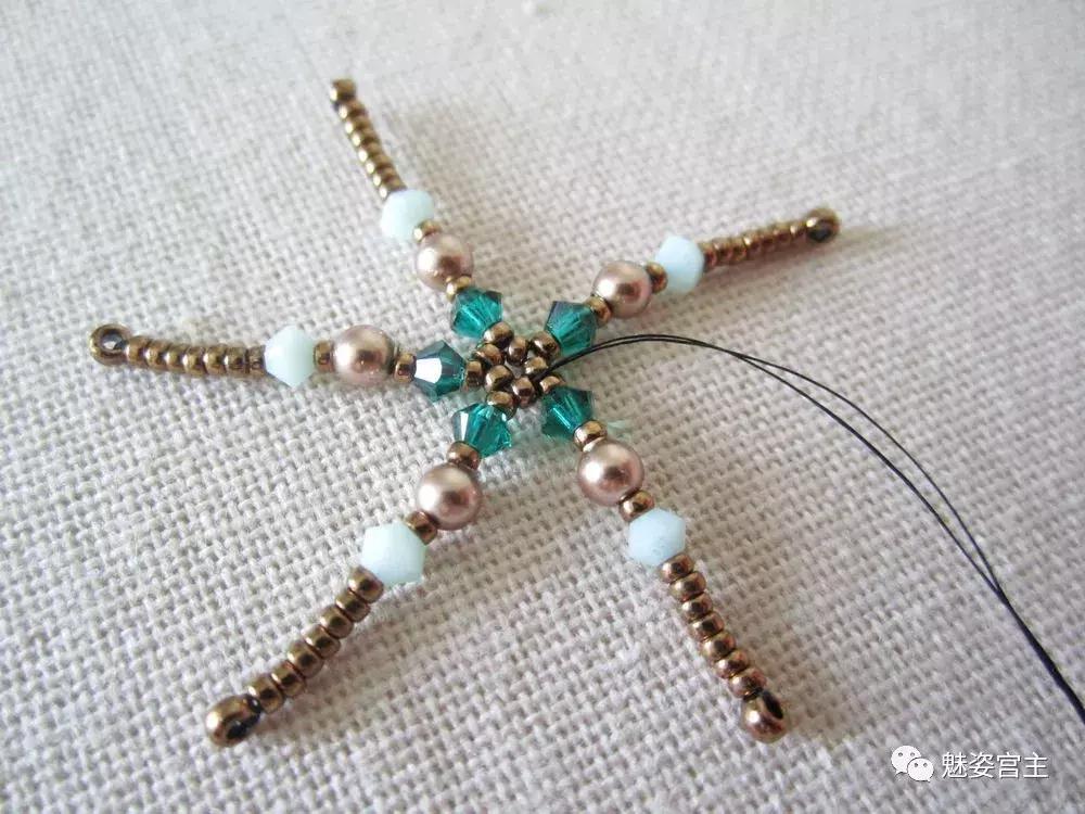 嘉德罗斯耳环怎么做教程,送你一副耳环