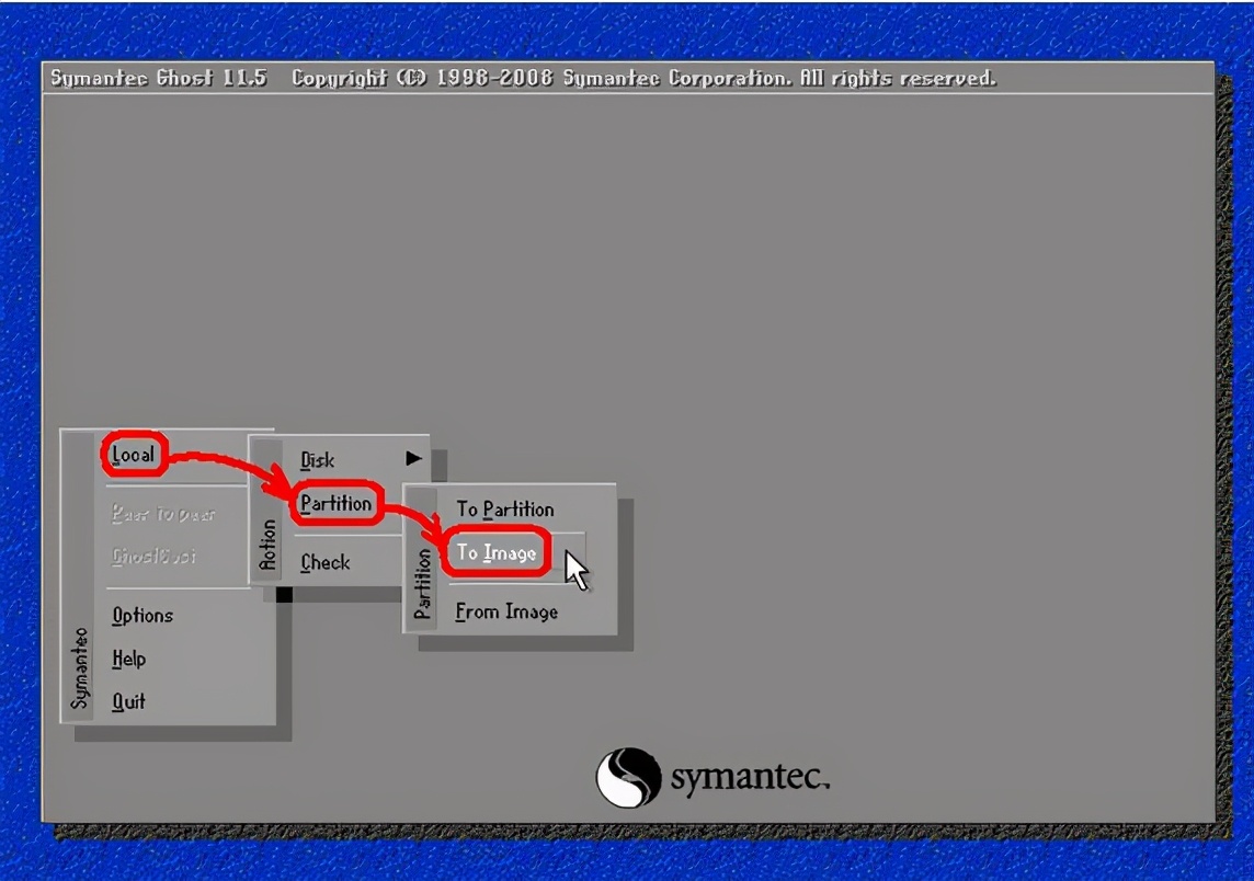 ghost使用教程图解ios,ghost软件备份和恢复系统的步骤