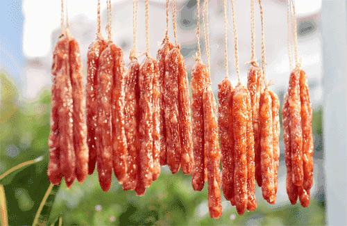 德国人对香肠爱得深沉，中国人同样对香肠欲罢不能（菲李漫画）