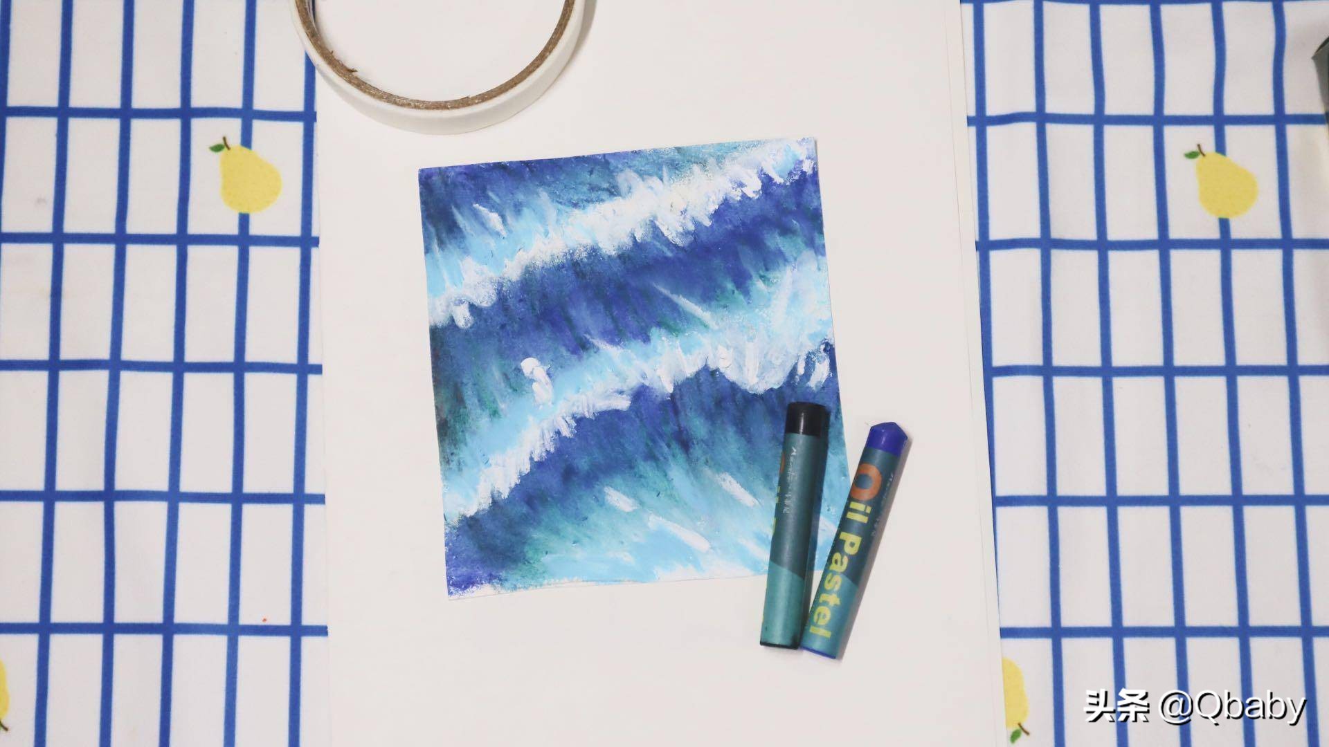 在家就能学习美术,美术课手工