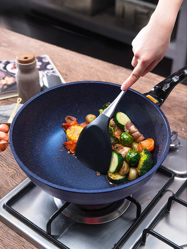 小厨娘心动一号，蓝宝石不粘炒锅