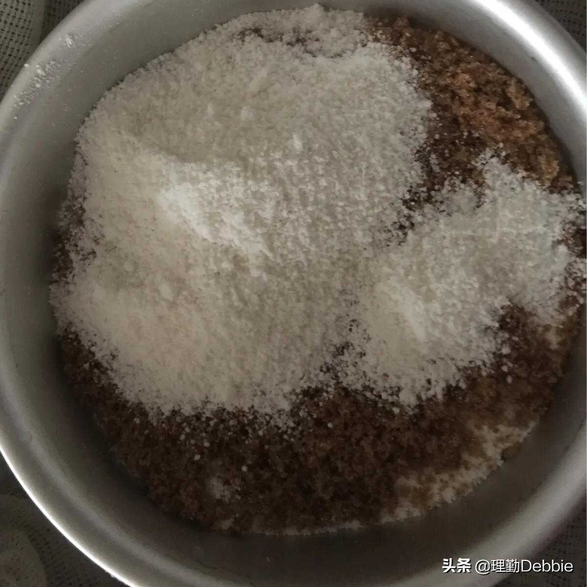 软糯桂花米糕正宗做法,蓬松暄软的红糖糕