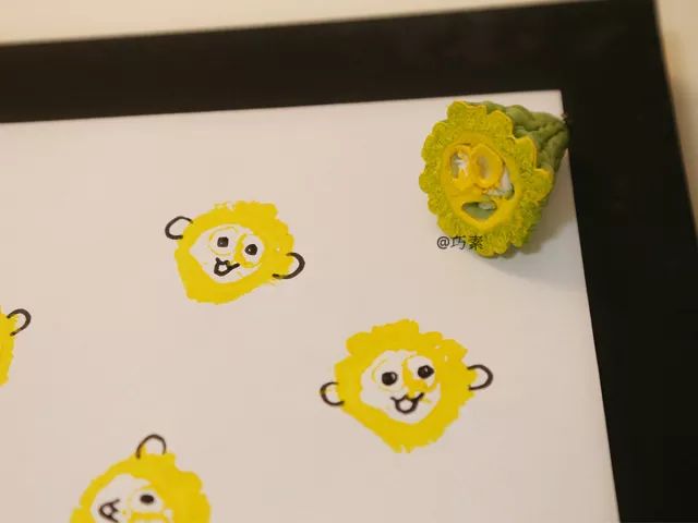 印染手工制作,印染拓印画