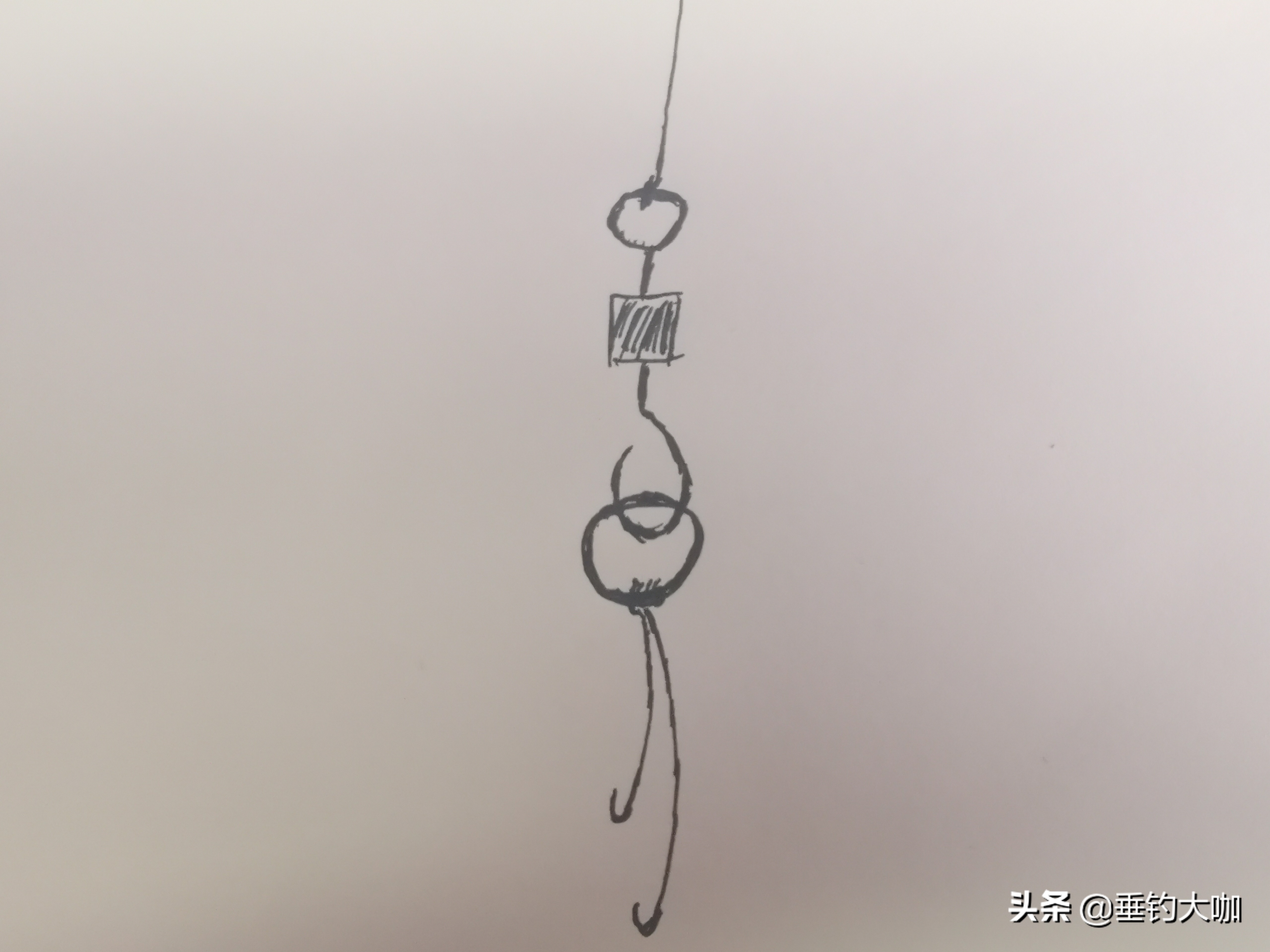 子线连接八字环钓大鱼的最好方法,子线细遇到大鱼