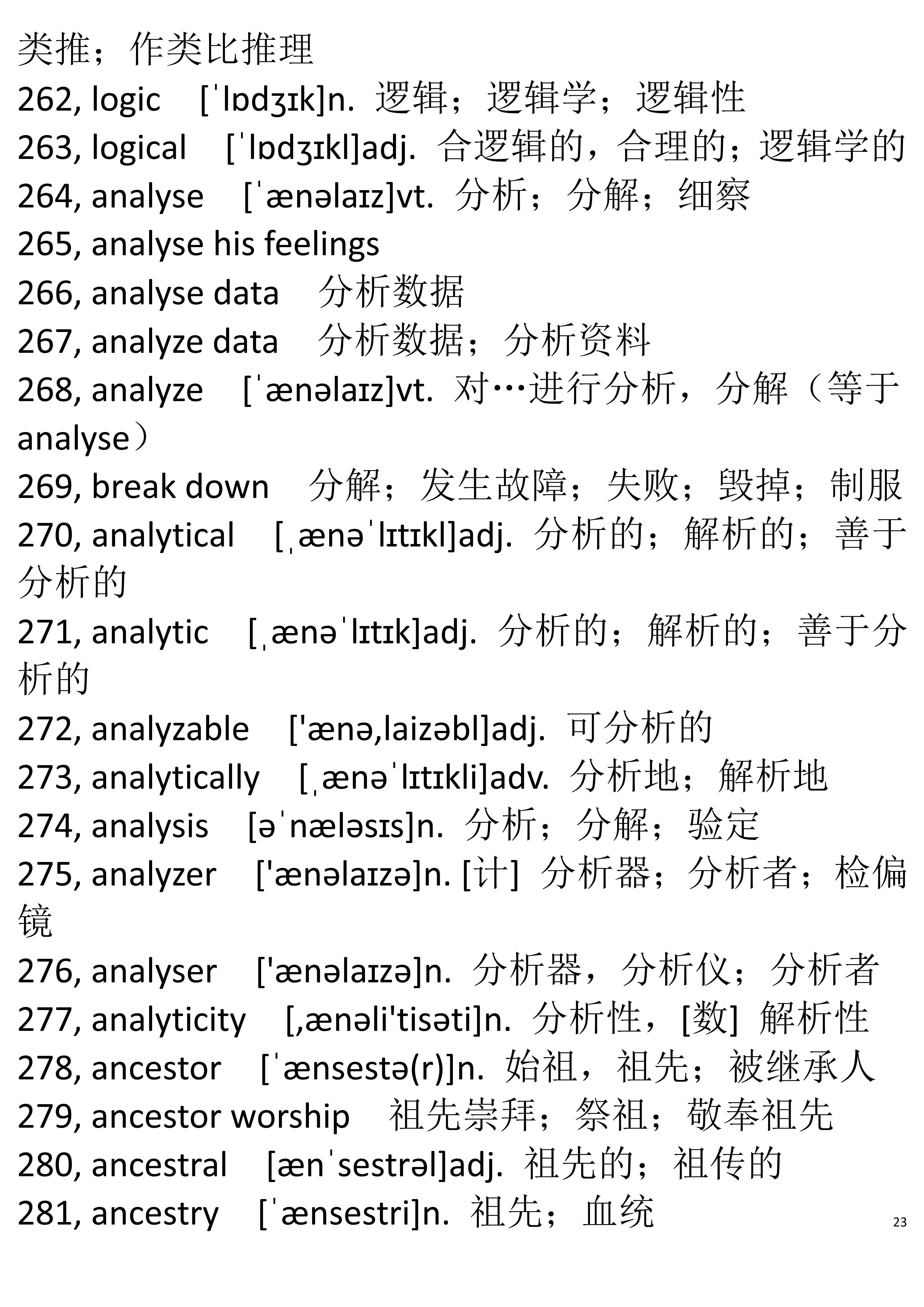 英语六级词汇派生词笔记,大学英语六级词汇30秒速记