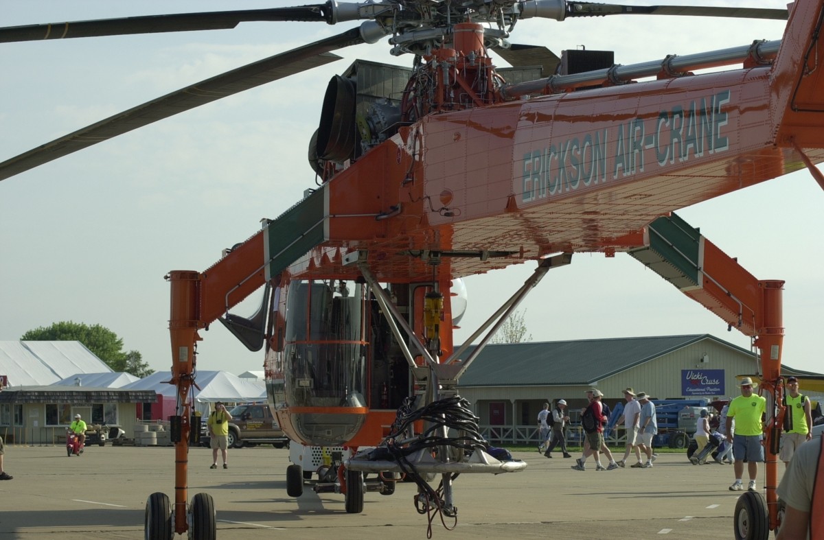 独特的重工业魅力——西科斯基S-64型号、细节、使用介绍