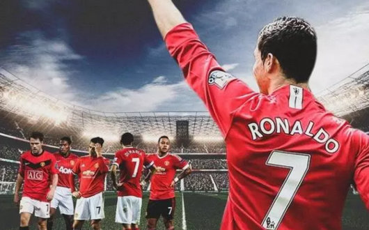 c罗离开曼联后的新7号是谁,c罗首次以队长身份代表曼联出战