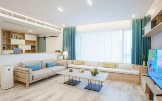 客厅不带阳台怎么设计好看,客厅半阳台设计