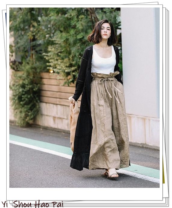 高端麻料抗起皱亚麻裤女,不起皱的亚麻裤阔腿裤