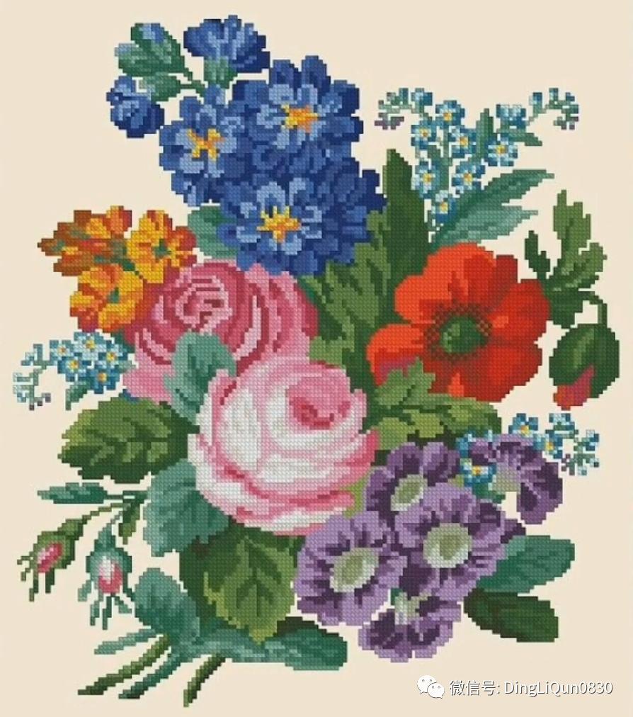 十字绣各种图案简单好看,十字绣图案100种大全