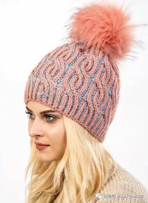 针织帽子简单款好看的,纯手工针织年轻人戴的帽子教程