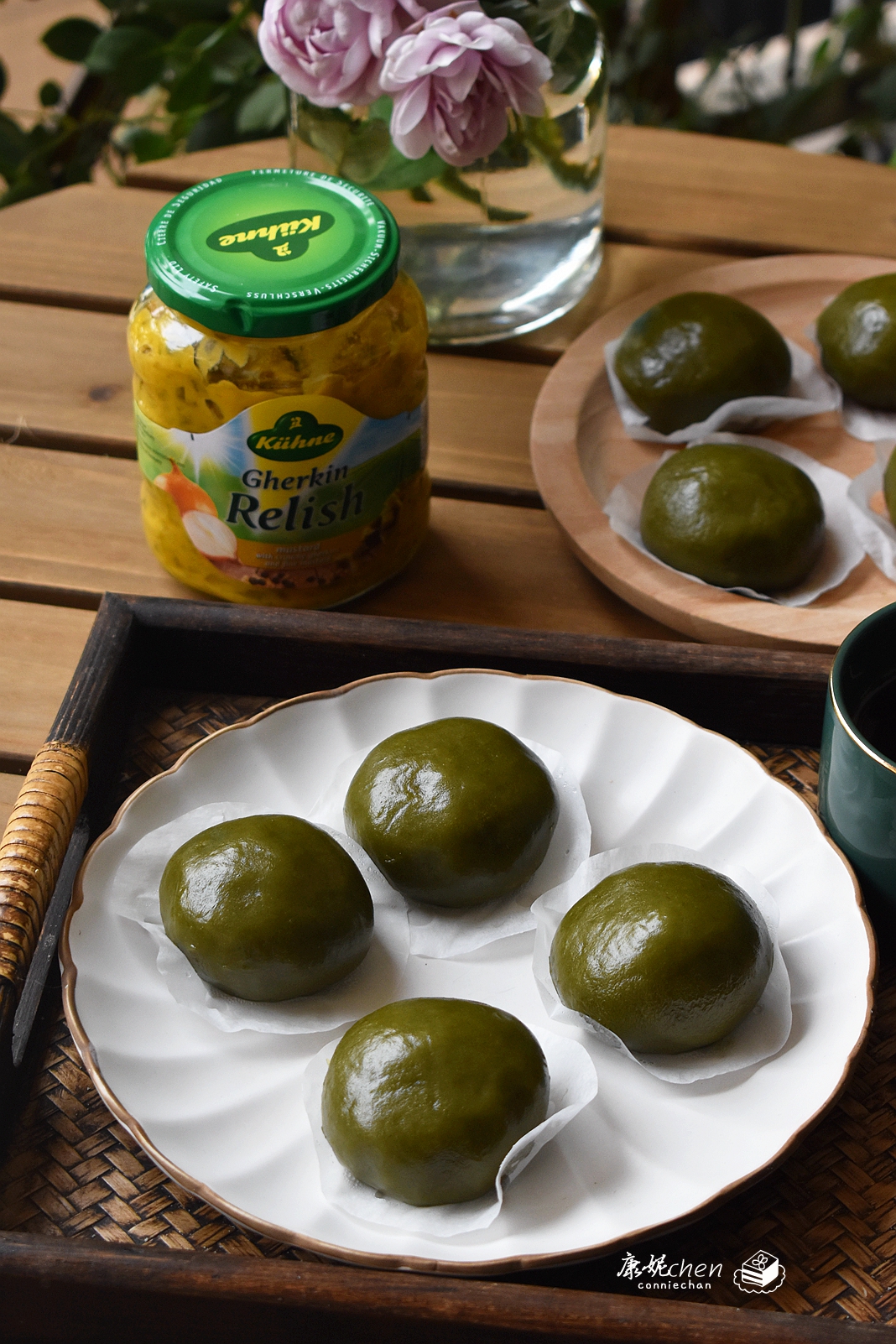 青团最正宗的懒人做法,4分钟教你在家做青团比买的好吃