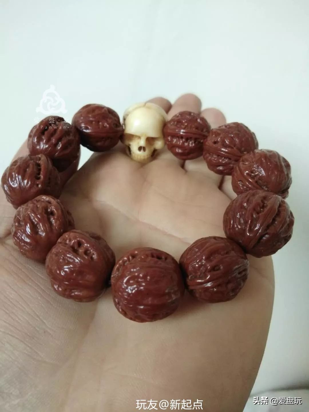 红玛瑙核桃包浆,超红核桃玛瑙包浆