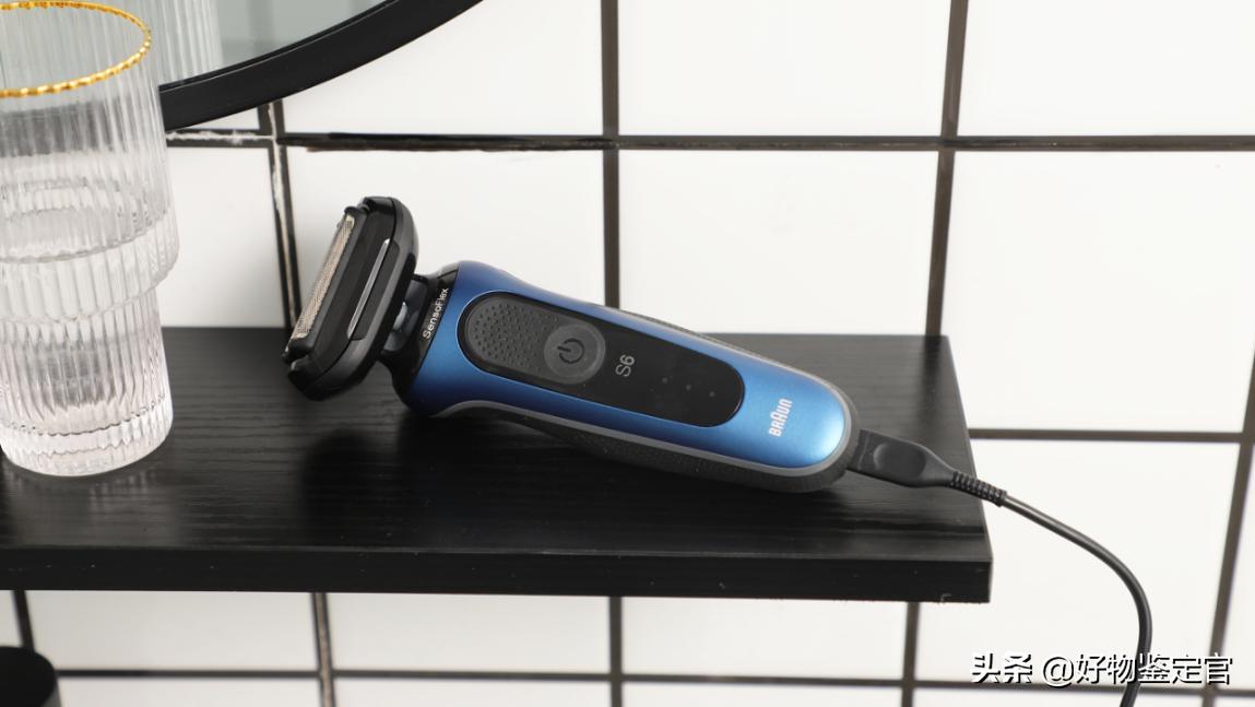 博朗剃须刀剃须效果个人分享,博朗剃须刀9系剃须前后对比