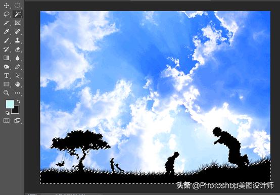 ps选区的工作原理,ps基础教程新手快速建立选区