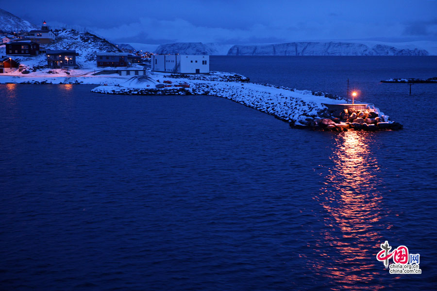 挪威极夜中的北极光,挪威的北极光