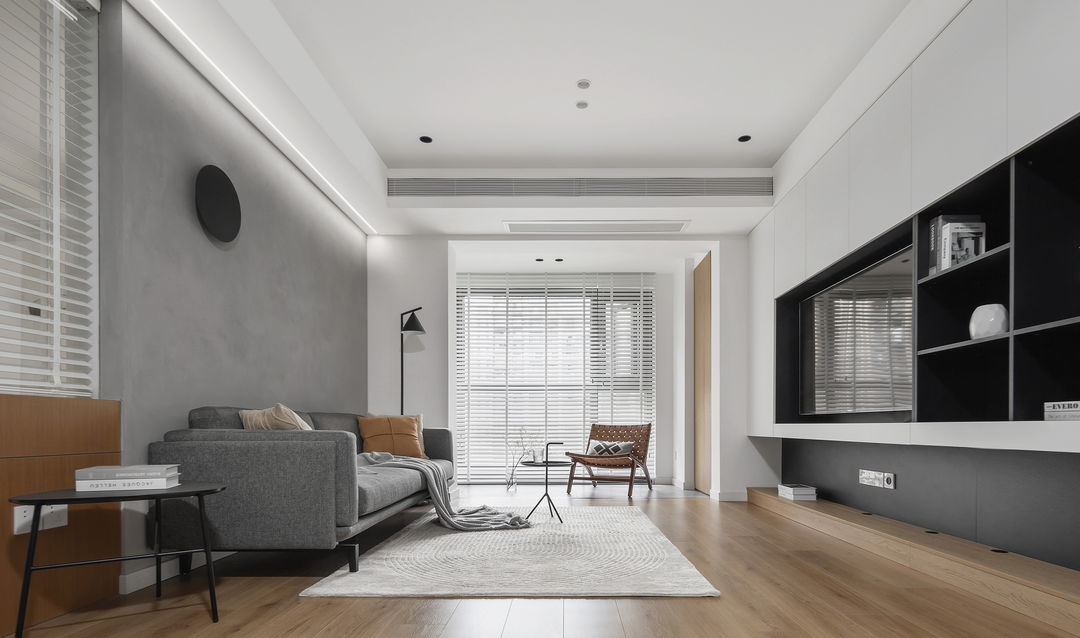 好看的简约黑白灰装修风格,黑白灰实用简洁大气的装修风格