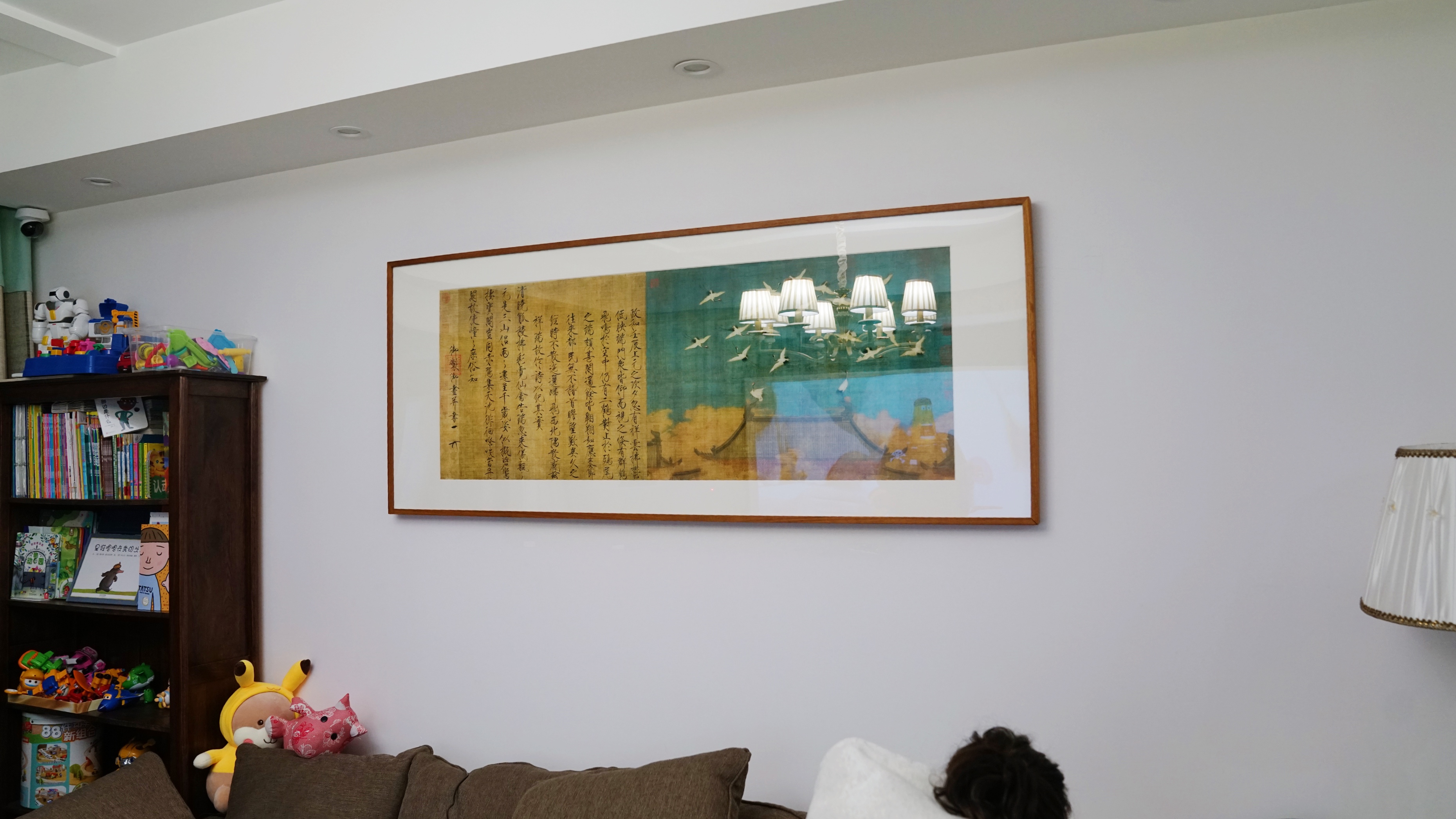 宋徽宗瑞鹤图复刻有框纯图,宋徽宗的瑞鹤图能卖多少钱