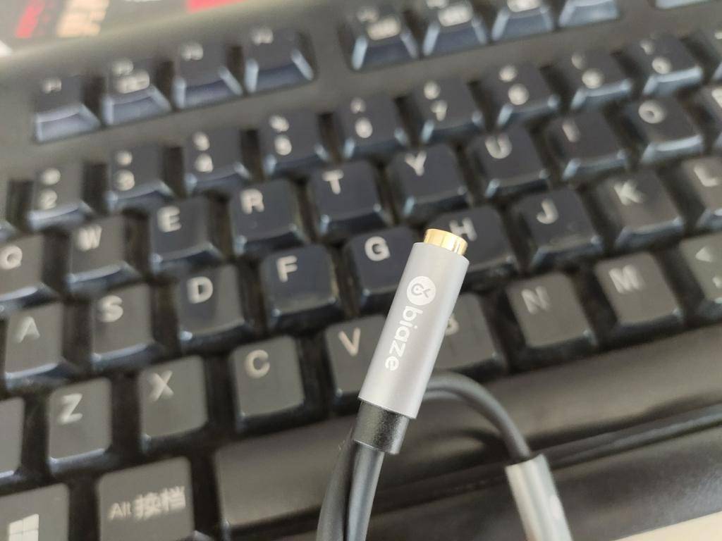 双口转单口耳机,单孔耳机转换器二合一