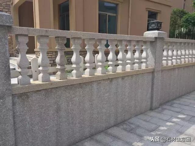 100种石材栏杆图片大全,汉白玉石柱栏杆多少钱一米