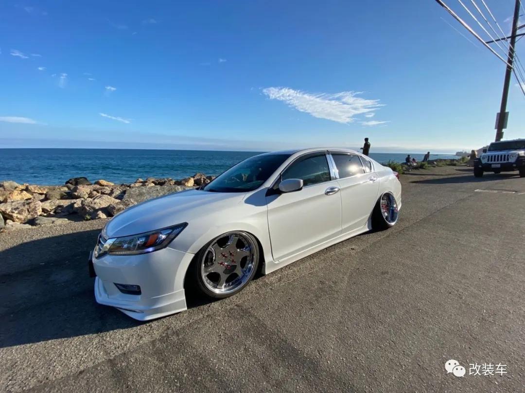 ​嫌代步用的九代雅阁太平淡，换上气动后秒变街头最帅姿态*党**