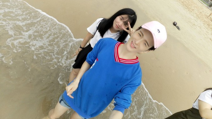 去热带的岛屿游泳,去热带旅行