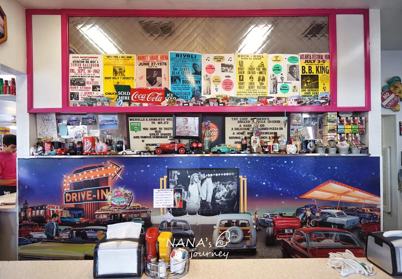 美国西部餐厅风格,美国公路主题餐厅