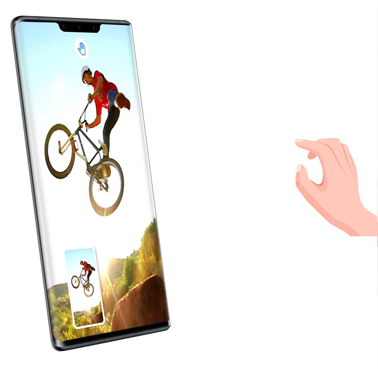 华为mate40rs保时捷截屏怎么设置,华为手机5种常用截屏方式