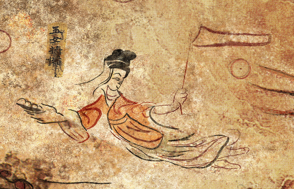 朝鲜壁画古墓,韩国墓葬壁画