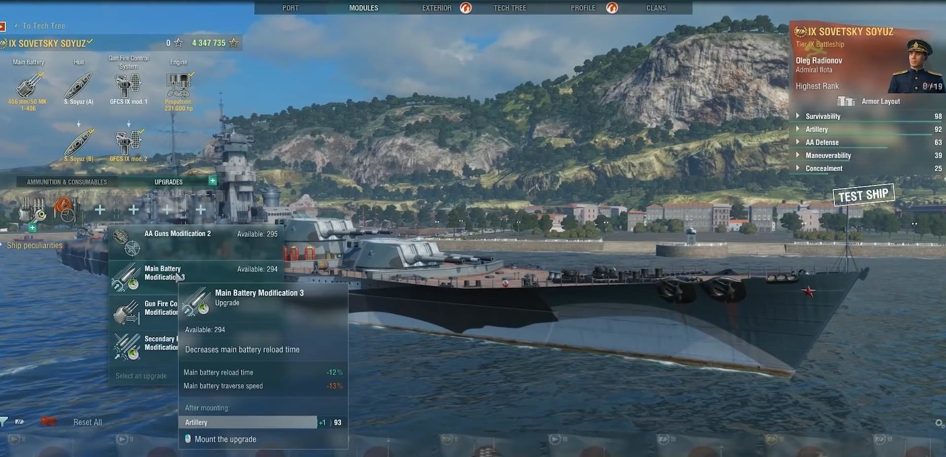 战舰世界9级苏联战列舰怎么加点,战舰世界苏联战列舰如何