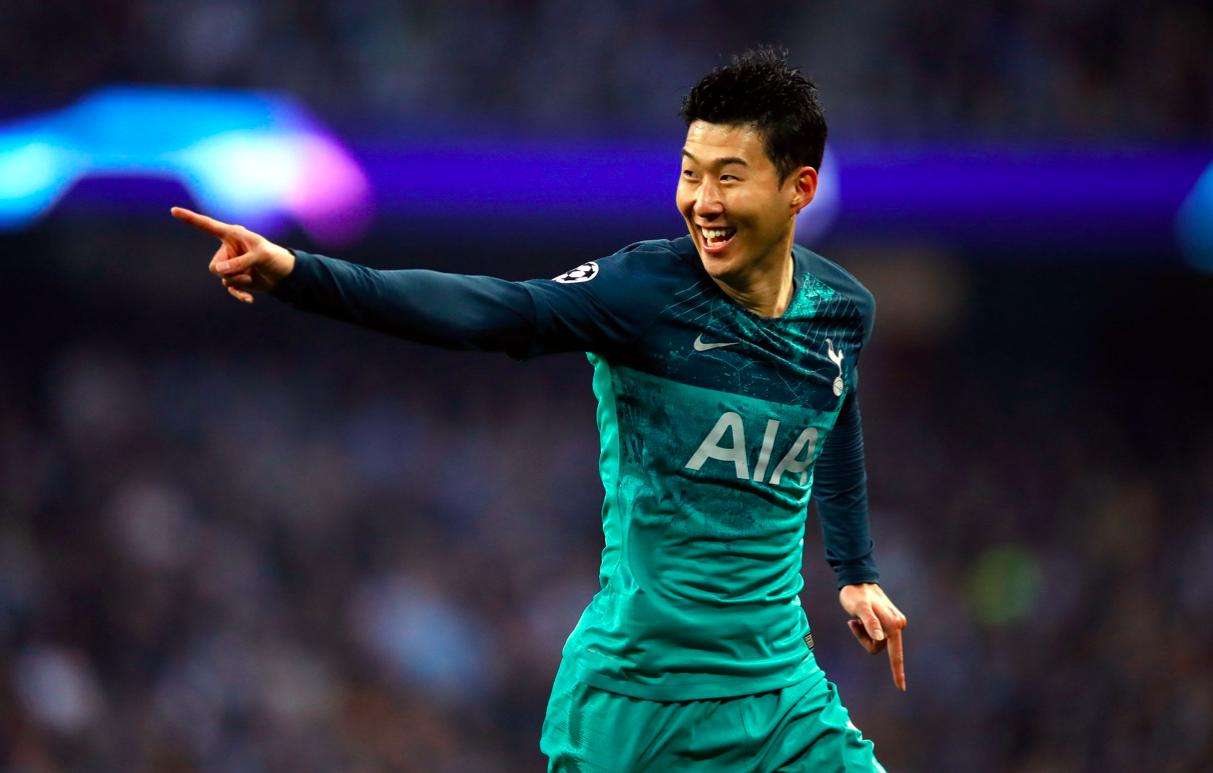 韩国球星孙兴慜十佳球,韩国球星孙兴民欧冠进球