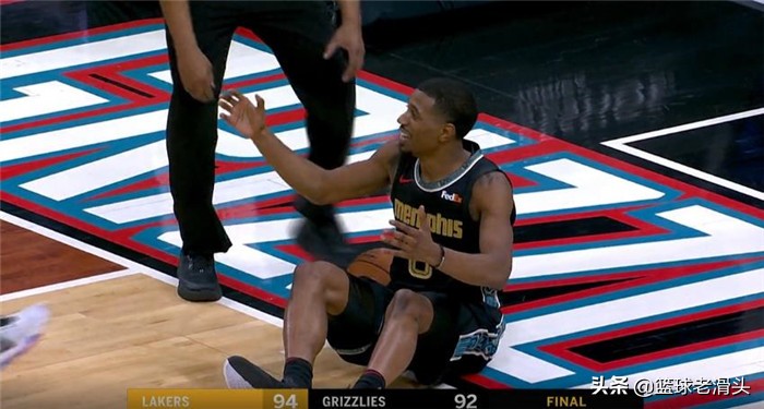 湖人一分绝杀灰熊,灰熊狂胜49分