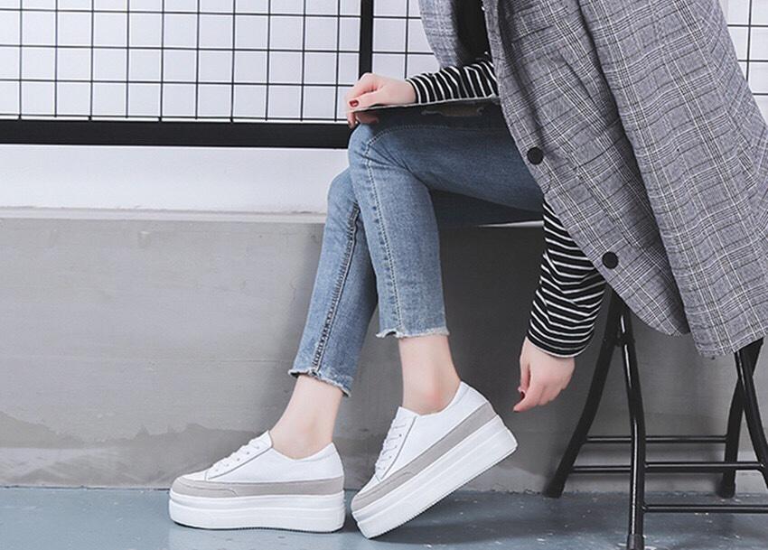 时髦松糕鞋舒适显高的不二之选,时尚百搭松糕鞋