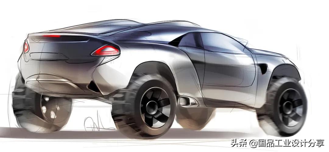 汽车手绘画图片大全,汽车设计图手绘入门