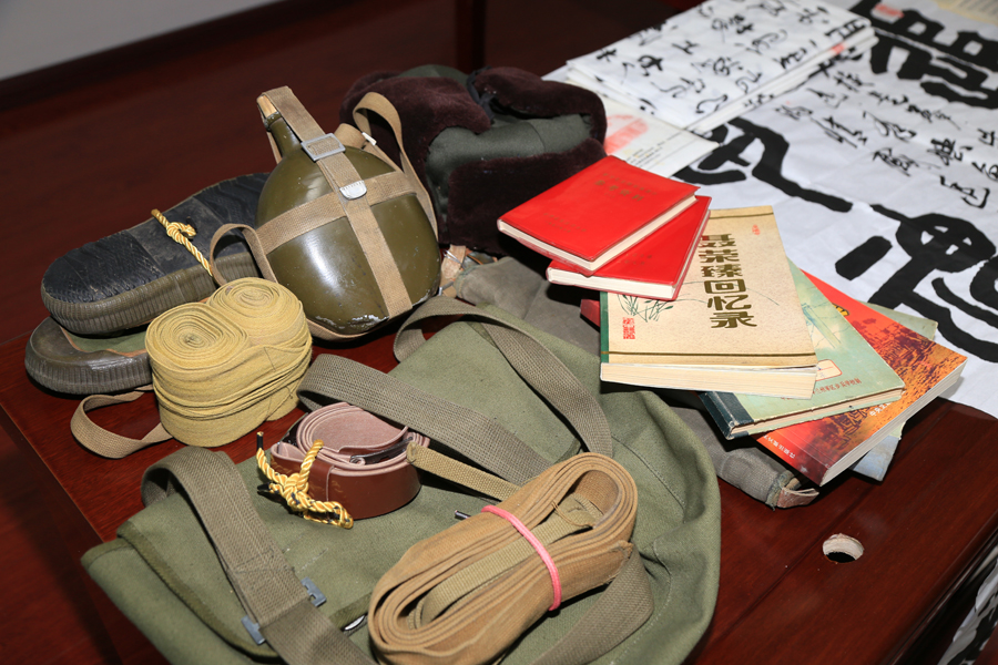 中国人民捐赠抗日博物馆,中国人民解放军博物馆展品